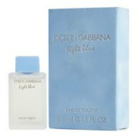 🌹Scent Idea🌹BNIB Dolce & Gabbana Light Blue 0.17 OZ EDT Travel Size Splash! - Picture 3 of 10